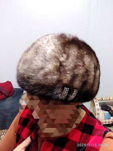 мехом: Шапка, Беретка, Норка, Зима, Со стразами — 3