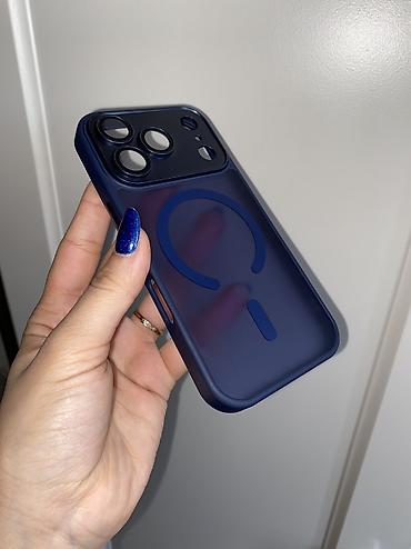 iphone 16 pro kabro: Məhsul: İphone 17 pro kabro, MagSafe uyumlu qoruyucu örtük - Model — 2