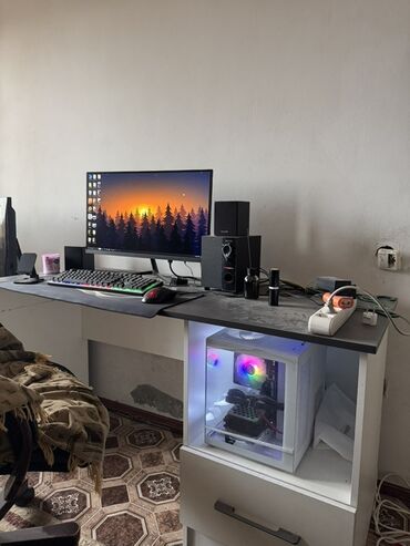 домашний компьютер игровой: Компьютер, ядер - 6, ОЗУ 32 ГБ, Игровой, AMD Ryzen 5, NVIDIA GeForce RTX 3060, HDD + SSD