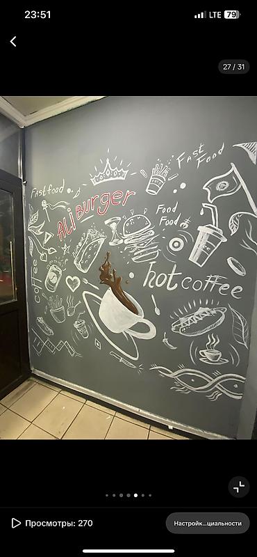 Декоративная роспись: Художественная роспись, Фактурная живопись, Граффити 3-5 лет опыта — 40