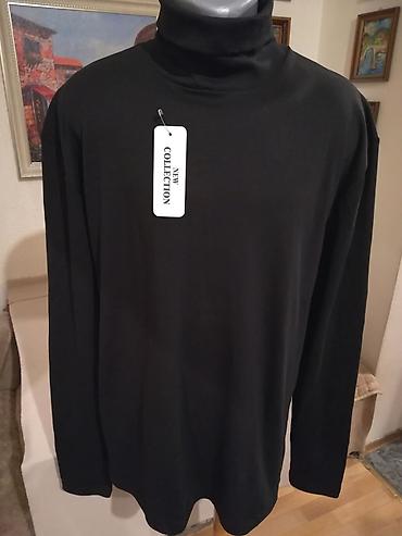 only pantalone: Nova muska pamucna rolka Fashion u crnoj boji 3XL. Vrlo dobra muska — 1