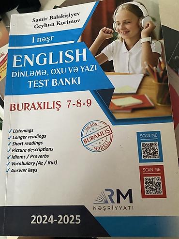 Testlər: Məhsul: “English Dinləmə, Oxu və Yazı – Test Bankı” (I nəşr) — 1