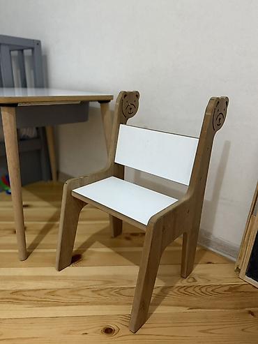 açar seti: Oğlan və qız üçün, İşlənmiş, Siyirməli, Yazı masası, Stullar ilə — 2