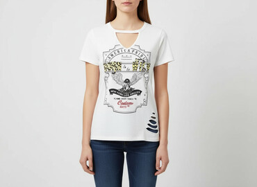 t shirty david bowie: T-shirt damski, rozmiar S