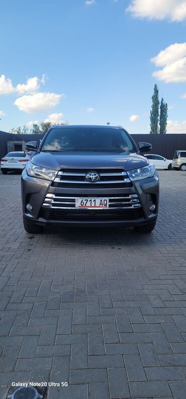 рама вольво: Toyota Highlander: 2019 г., 3.5 л, Автомат, Бензин, Внедорожник