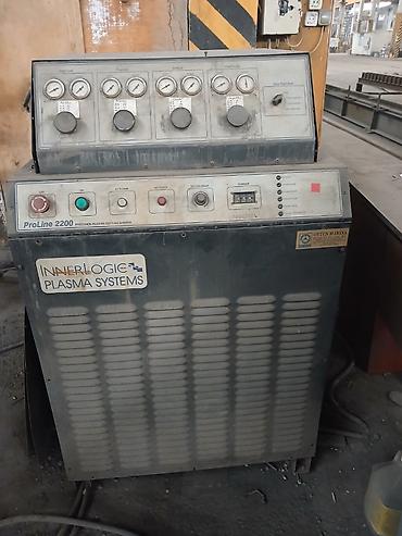 plazma kəsim: Plazma kəsim avadanlığı İNNERLOQİK PLAZMA SİSTEMS "Proline 2200" — 2