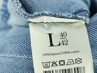 kurtka jeans: Kurtka jeansowa damska, rozmiar L — 5