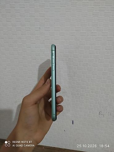 как продать телевизор бу: IPhone 11, Б/у, 64 ГБ, Зеленый, Защитное стекло, Коробка, 100 % — 3
