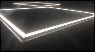 Rasveta: LED Paneli. Sa plavim svetlom ring paneli i centralno svetlo 6500K — 10