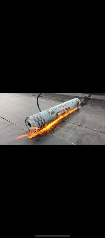 Dam işləri: Bitum əsaslı rulon örtüyü ilə dam izolyasiyası xidməti - Ploski və — 9