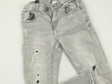 jeans szerokie nogawki: Jeans, Zara, 8 years, 128, condition - Good