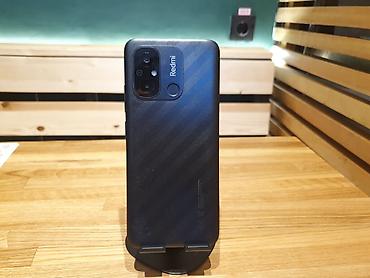 xaomi 17: Redmi, Redmi 12C, Б/у, 128 ГБ, цвет - Черный, 2 SIM — 2