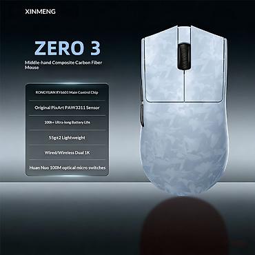 XİMMENG ZERO 3 PRO Wireless Gaming Mouse. Simsiz yüngül oyun siçandır