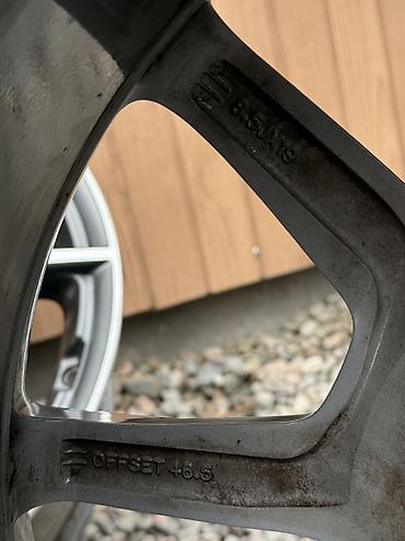 Диски: Литые Диски R 19 Hyundai, Комплект, отверстий - 5, Б/у — 9