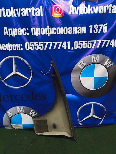 e90: Крыло Переднее правое BMW, 2007 г., Б/у, Оригинал — 2
