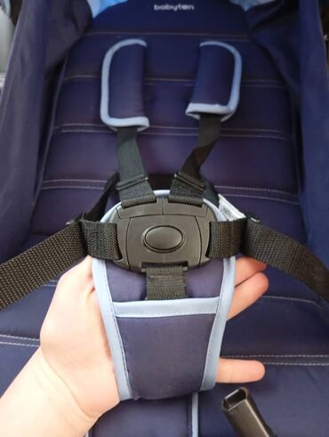 Коляски: Коляска, цвет - Голубой, Новый — 10