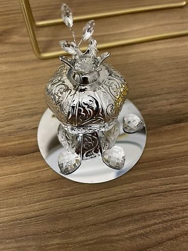 qutu sifarişi: Dekorativ nar formalı şirniyyat/qutu seti 12 ədəd qızılı rəng,12 ədəd — 9