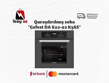 duxovka: Quraşdırılmış soba "Gefest DA 622-02 K56S"Quraşdırılan soba Gefest DA — 1