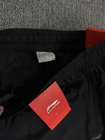 спартивный штаны: Мужские брюки, M, XL, 2XL, Lining, Новый, цвет - Черный, Самовывоз — 2