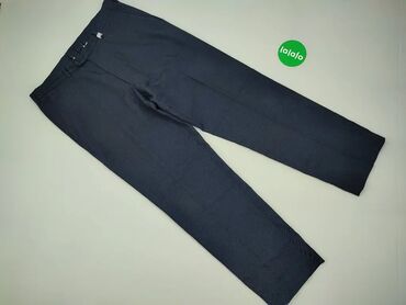 Spodnie: Spodnie, L (EU 40), wzór - Jednolity kolor, kolor - Niebieski