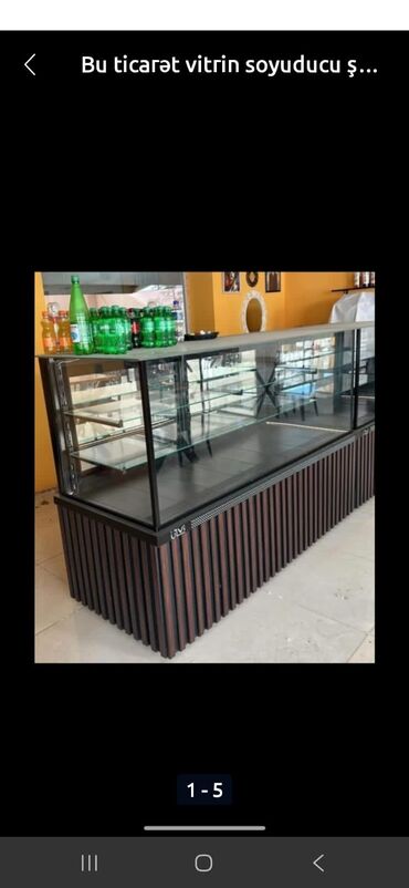 Soyuducu vitrinləri: Məhsul: İctimai iaşə obyektləri və mağazalar üçün soyuducu və vitrın -da lalafo.az — 5 Soyuducu vitrinləri: Məhsul: İctimai iaşə obyektləri və mağazalar üçün soyuducu və vitrın — 5