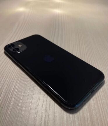 купить айфон 13 в бишкеке: IPhone 11, Колдонулган, 128 ГБ, Заряддоочу түзүлүш, Коргоочу айнек, Кабель, 73 %