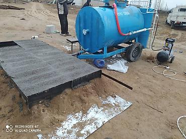 Производство пеноблоков: Передвижная установка для производства пенобетона (пеноблоков) — 1