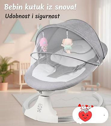 sinsej skafander: 7990 din ✨ Električna njihalica za bebe – mir i osmeh u svakom domu! ✨ — 1