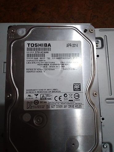 Sərt disklər (HDD): Masaüstü kompüterlər üçün 3.5" sərt disklər 1) Toshiba DT01ACA050 - — 3