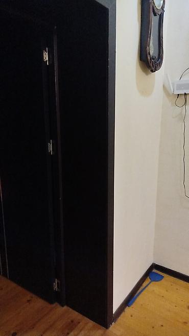 Daxili sürgülü qapı sistemi - Material: tünd rəngli MDF/laminat lalafo.az -da Daxili sürgülü qapı sistemi - Material: tünd rəngli MDF/laminat