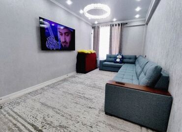 раздольный ак жол: 2 комнаты, 58 м², Элитка, 15 этаж, Евроремонт