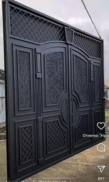 Распашные ворота: ВОРОТА ВОРОТА ВОРОТА Кованые ворота и калитки, комплект для частного — 60