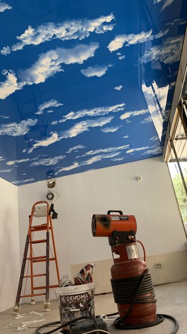 Натяжной потолок: Натяжной потолок Глянцевое, Матовое, 3D потолки Монтаж, Гарантия, Демонтаж — 29
