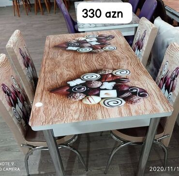 Masa və oturacaq dəstləri: Hər növ mebellərin satışı krediti çatdırılma mövcuddur Whatsapp nömrə — 11