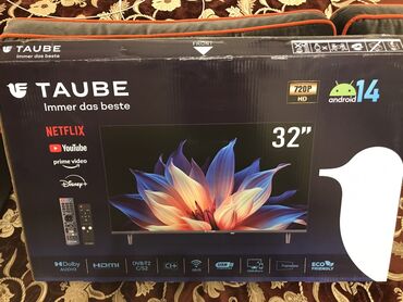 зеркальный телевизор: Taube 32 led Smart Tv satılır 1 aydı alınıb cox az işlənib tam ideal