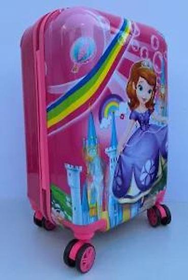 Rančevi, torbe i koferi: Dečiji kofer set – 2 komada, sa printom princeze - Dizajn: živopisna — 21
