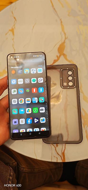 narda 1 saat limitsiz internet paketi: Realme Narzo 30 5G, 512 GB, rəng - Boz, Barmaq izi — 5