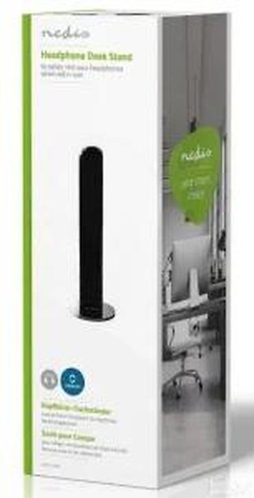 Zvučnici, slušalice i mikrofoni: Nedis stalak za slušalice – stojeći držač - Elegantni stalak za sto — 16
