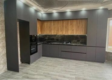 Sifarişlə mətbəx mebeli: Sifarişlə mətbəx dəsti, Özü çəkən petlələr, DSP, Kredit yoxdur, Ödənişli çatdırılma — 18