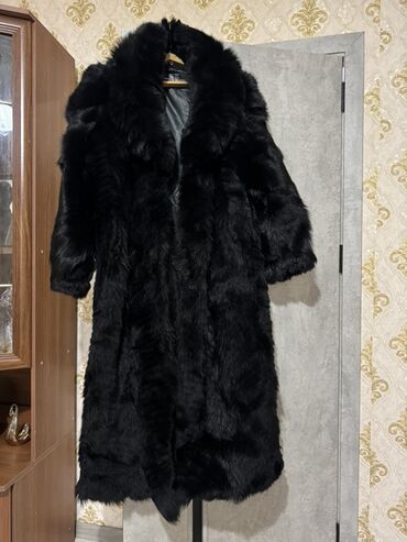 Kürklər: Kürk, 6XL (EU 52), rəng - Qara