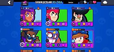Готовый бизнес: Brawl Stars oyun hesabı - Kupa: 29,800 (Kupa Yolu III rütbə nişanı — 3