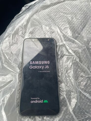 samsunq s: Samsung Galaxy J6, 32 GB, rəng - Qara, Barmaq izi