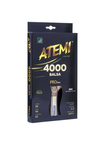 ракетки теннисные настольный: Продаю ракетку для настольного тенниса ATEMI PRO 4000 SV (100%