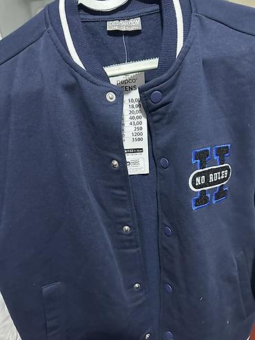 кожаный бомбер: Новинка Бомбер (varsity jacket) для подростков Pepco TEENS - Модель — 3