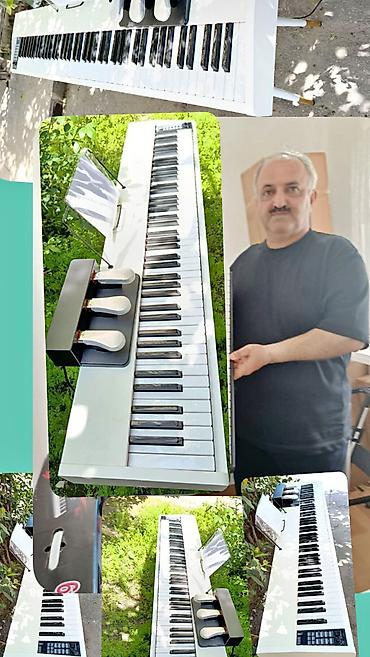 Digər auditexnika: Elektro Pianino. 88 klaviş tam oktava Pianino səslidir. Əlavə 128 cür — 1