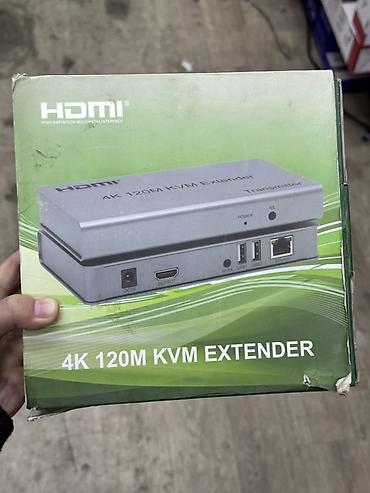 кабель вга hdmi: HDMI 4K 120M KVM Extender Описание: - Комплект удлинителя HDMI с — 1