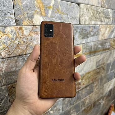 vinil telefon ucun: Samsung Galaxy A51, 64 GB, rəng - Qara, Barmaq izi — 2