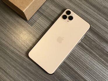 redmi not 10 pro: IPhone 11 Pro Max, Колдонулган, 256 ГБ, Алтын, Заряддоочу түзүлүш, Коргоочу айнек, Каптама, 73 %