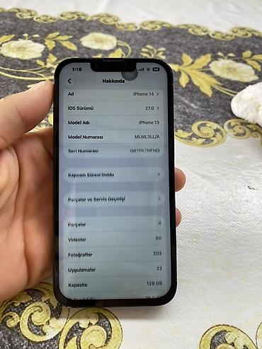 tarix rm pdf: IPhone 13, 128 GB, Qara, Face ID — 3