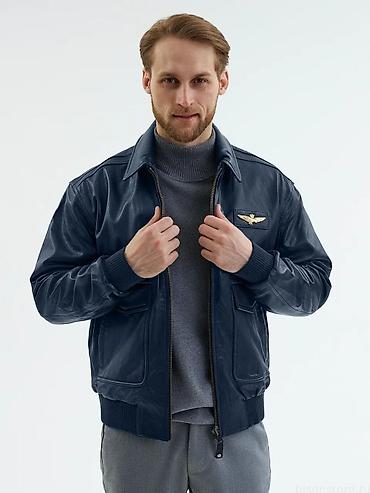 Куртки: Мужская куртка, M, Massimo Dutti, Новый, цвет - Синий, Самовывоз, Платная доставка — 3